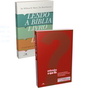 Segunda imagem do produto Kit Lendo e Entendendo a Bíblia | 2 Livros