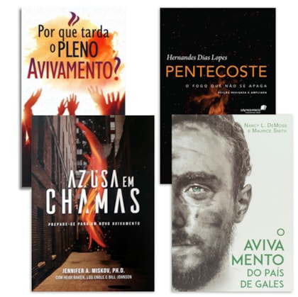 Kit Livros Avivamento