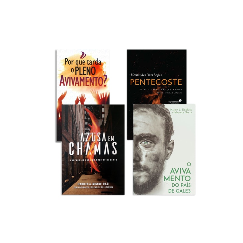 Kit Livros Avivamento Kit Livros Avivamento