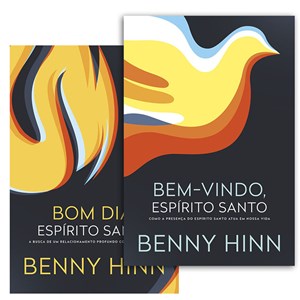 Kit Livros | Bem-vindo Espírito Santo | Bom dia Espírito Santo | Benny Hinn