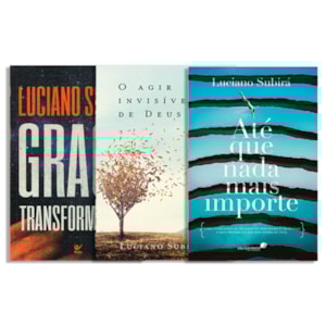 Kit Luciano Subira | 3 livros