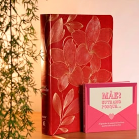 Segunda imagem do produto Kit Mãe ! Eu Te Amo Porque... + Bíblia Sagrada Leitura Perfeita | NVI