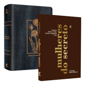 Kit Mulheres de Fé | Viviane Martinello | Bíblia Mulheres NVT Espaço Para Anotações + Mulheres do Secreto
