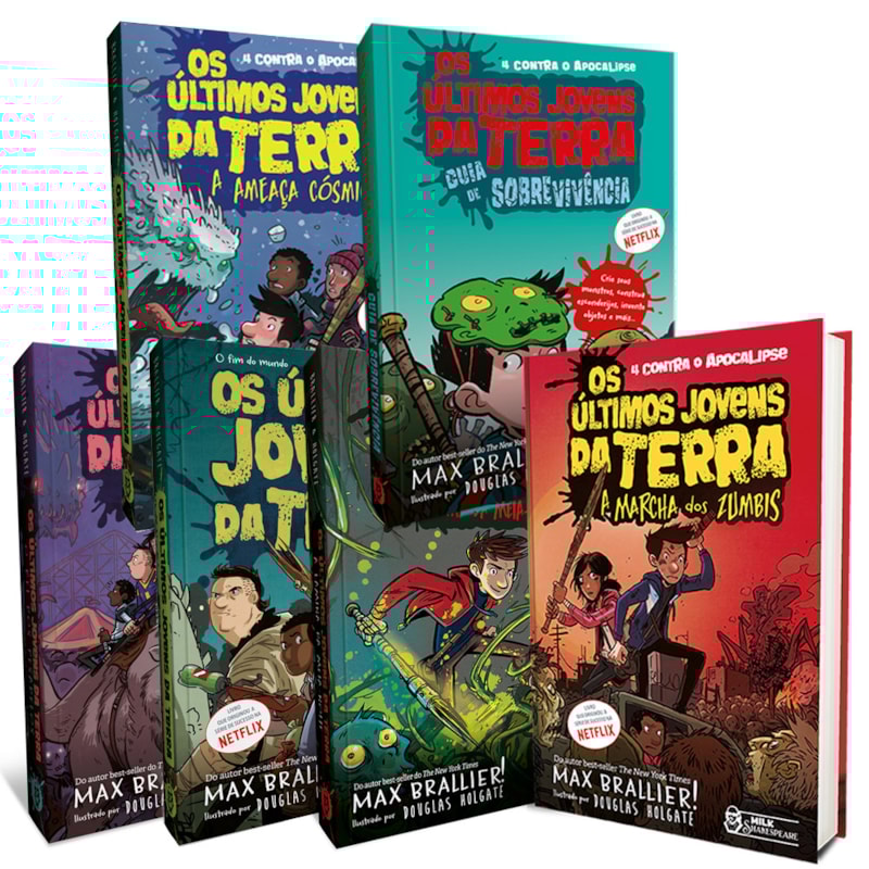 Kit Os últimos Jovens da Terra Com 6 livros Kit Os últimos Jovens da Terra Com 6 livros