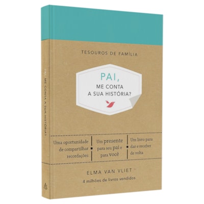 Segunda imagem do produto Kit Pai e Memórias | Pai, Me Conta Sua História? + Para Meu Pai