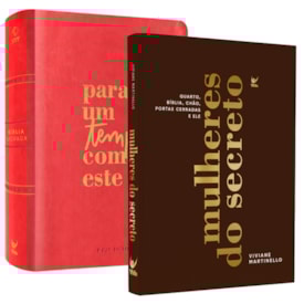 Kit Para Um Tempo Como Este | Viviane Martinello | Bíblia Mulheres NVT Espaço Para Anotações + Mulheres do Secreto