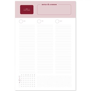 Kit Planner Mulheres Improváveis Caramelo | Viviane Martinello