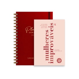 Kit Planner Mulheres Improváveis Vermelho | Viviane Martinello
