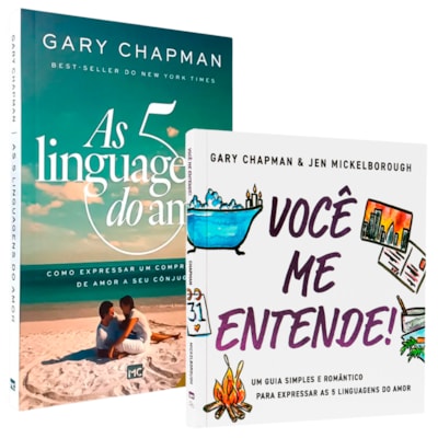 Kit Transformação a Dois: As 5 Linguagens do Amor + Você Me Entende!