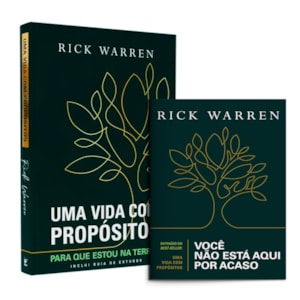 Kit Vida Com Propósitos | Rick Warren