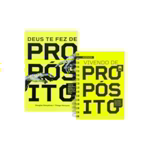 Kit Vivendo de Propósito | Douglas Gonçalves e Thiago Marques