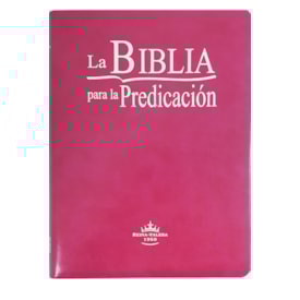 La Bíblia Para La Predicación | Reina Valeria | Capa Luxo Rosa C/índice