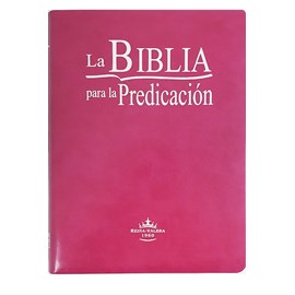 La Bíblia Para La Predicación | Reina Valeria | Capa Luxo Rosa C/índice