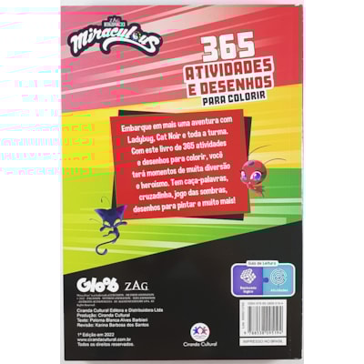 Segunda imagem do produto Ladybug | 365 Atividades e Desenhos para Colorir