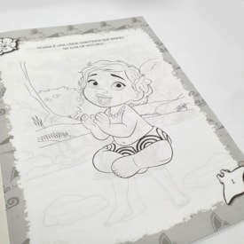 Segunda imagem do produto Ler e Colorir com Lápis | Moana | Gigante