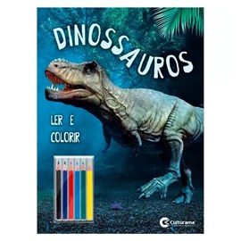 Ler e Colorir com Lápis | POP Gigante | Dinossauro