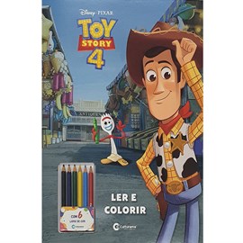 Ler e Colorir com Lápis | Toy Story 4 | Gigante