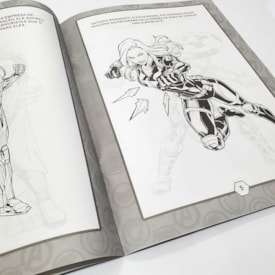 Segunda imagem do produto Ler e Colorir com Lápis | Vingadores | Gigante