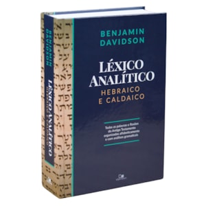 Léxico Analítico Hebraico e Caldaico | Benjamin Davidson