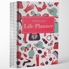 Life Planner: Vida e Finanças | Patrícia Lages | Capa Dura Espiral Estilo