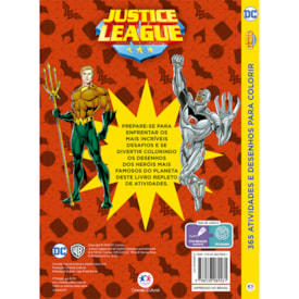 Segunda imagem do produto Liga da Justiça 365 Atividades e Desenhos para Colorir