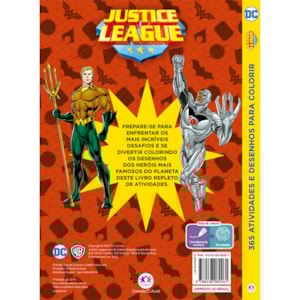 Segunda imagem do produto Liga da Justiça 365 Atividades e Desenhos para Colorir