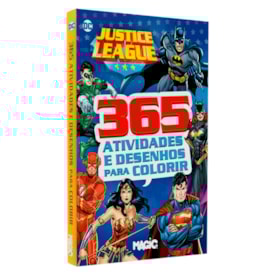Liga da Justica | 365 Atividades e Desenhos Para Colorir