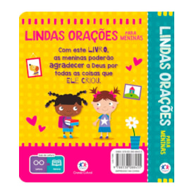 Segunda imagem do produto Lindas Orações para Meninas | Capa Almofadada