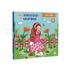 Lindos Versículos de Gratidão | Livro de Colorir