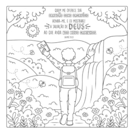 Segunda imagem do produto Lindos Versículos de Gratidão | Livro de Colorir