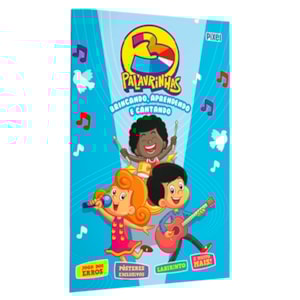 Livrão 3 Palavrinhas | Brincando, Aprendendo e Cantando