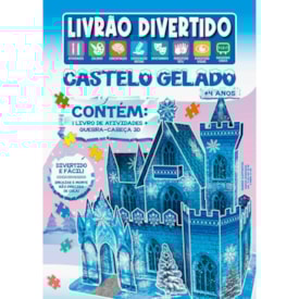 Livrão Divertido | Quebra Cabeça 3D | Castelo Gelado