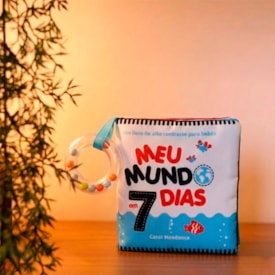 Segunda imagem do produto Livrinho de Pano | Meu Mundo em 7 Dias | Caroline Mendonça