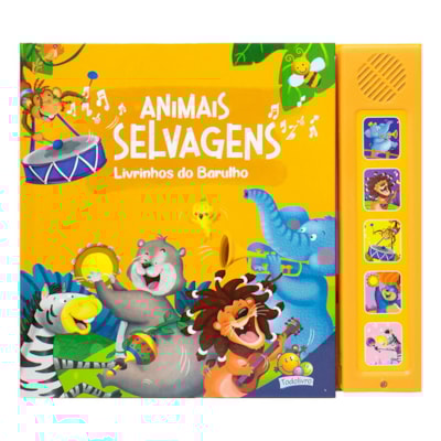 Livrinhos do Barulho! Animais Selvagens | Little Pearl Books