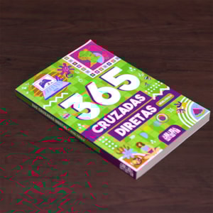 Segunda imagem do produto Livro 365 Cruzadas Diretas | Nível Fácil II