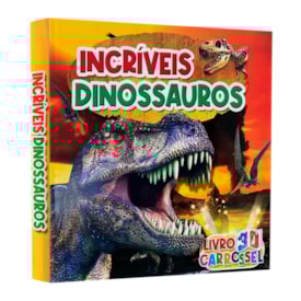 Livro 3D Carrossel | Incríveis Dinossauros