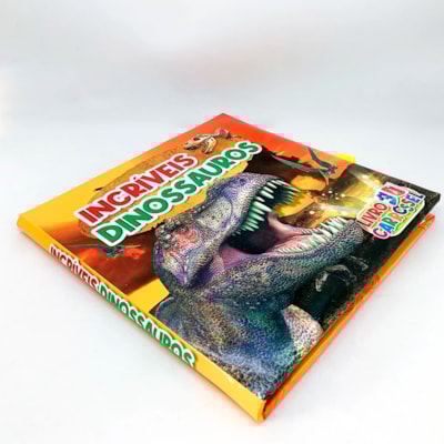 Segunda imagem do produto Livro 3D Carrossel | Incríveis Dinossauros
