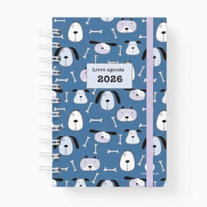 Livro Agenda 2026 | Cachorrinhos