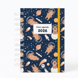 Livro Agenda 2026 | Capivara