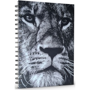 Livro Agenda Permanente Leão Yahweh | Capa Dura Espiral