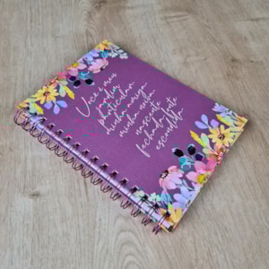 Segunda imagem do produto Livro Agenda Primavera Alegre | Capa Dura Espiral