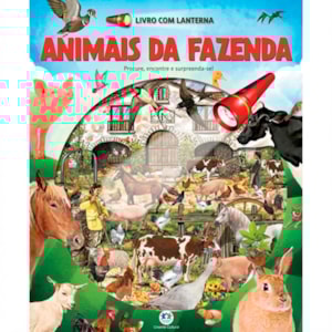 Livro Animais da Fazenda | Com Lanterna