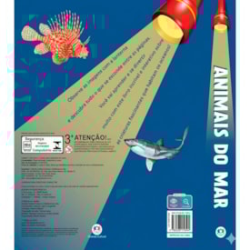 Segunda imagem do produto Livro Animais do Mar | Com Lanterna
