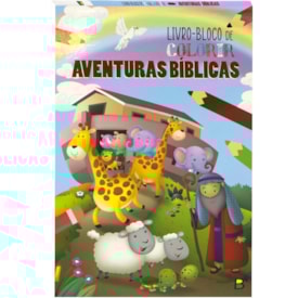 Livro-Bloco de Colorir: Aventuras Bíblicas | Todolivro