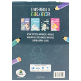 Segunda imagem do produto LIVRO-BLOCO DE COLORIR: ESPACO