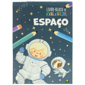 LIVRO-BLOCO DE COLORIR: ESPACO