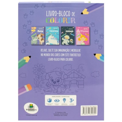 Segunda imagem do produto Livro-Bloco de Colorir - Pets | Todolivro