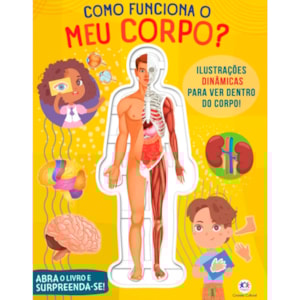 Livro Cartonado Como Funciona o Meu Corpo?