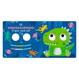 Segunda imagem do produto Livro Cartonado Dinossaurinho | O Que Você Vê?