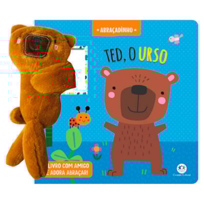 Livro Cartonado Ted o Urso | Abraçadinho